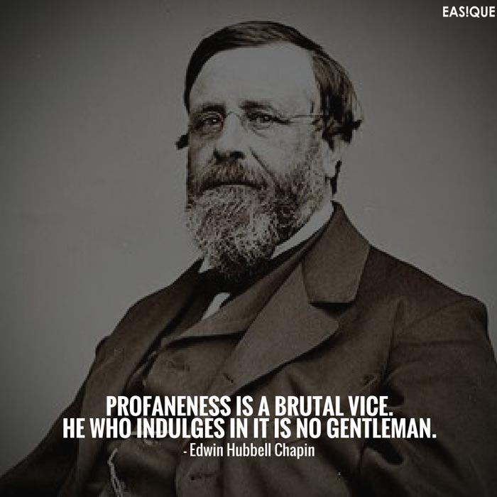 edwin hubbell chapin gentleman quote