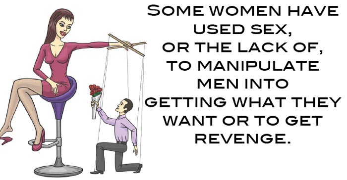 woman manipulating man